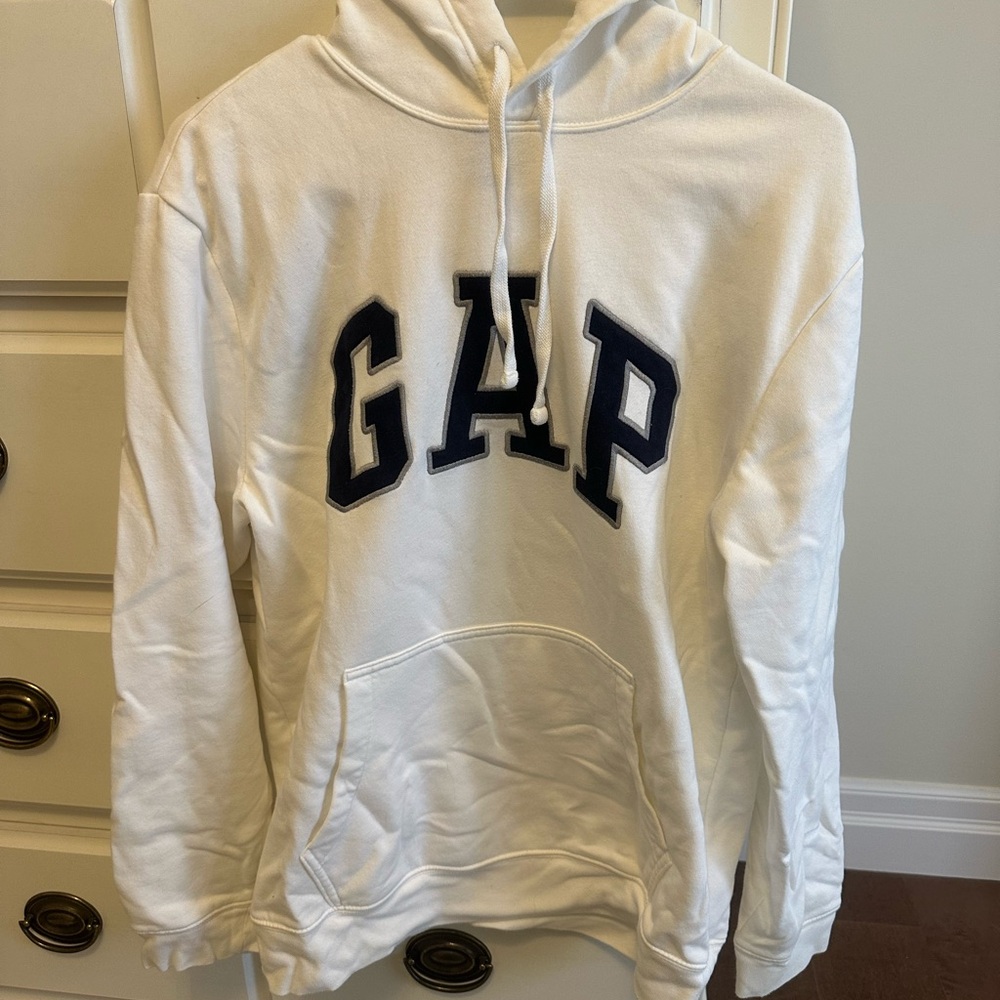 GAP Black Label on Cream Lined Hoodie